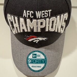 Denver Broncos 2015 AFC West Champions New Era Locker Room Hat